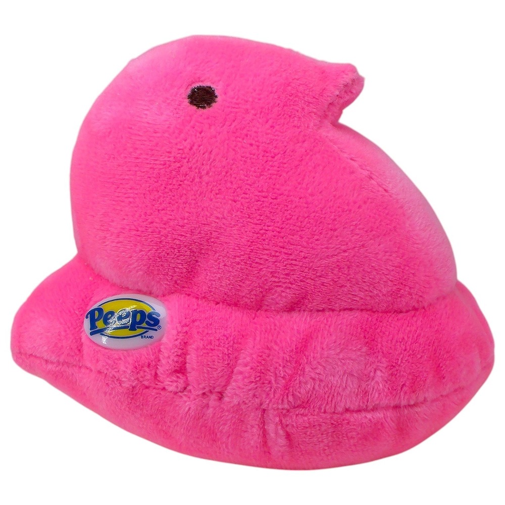 Peeps Plush Chick Stuffed Animal Pink 2014 Peeps Collectible‎ Limited Edition 5"